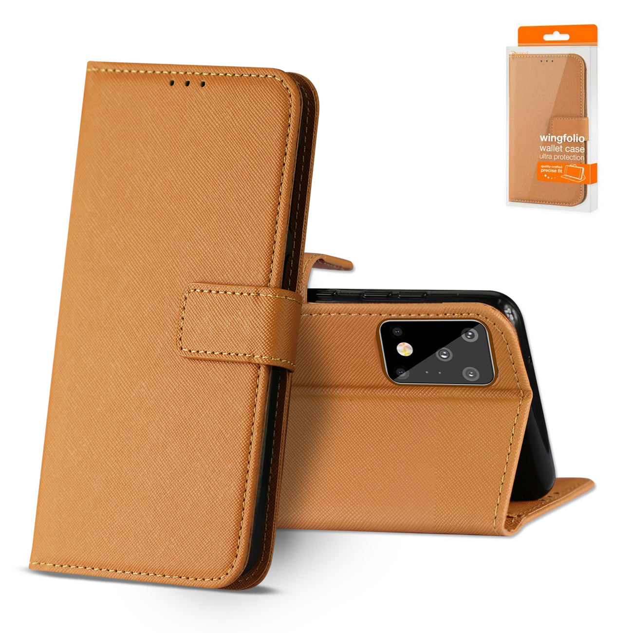 ReikoåÊSAMSUNG GALAXY S20 ULTRA 3-In-1 Wallet Case InåÊBrown